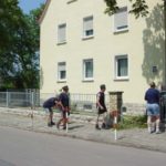 83. Pfingstbier 2003 in Roßbach (6. bis 9. Juni 2003)
Motto: "Es war schon im Munde aller, dieses Jahr kommt der Knaller!"
Maienstecken am Pfingstsamstag