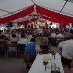 83. Pfingstbier 2003 in Roßbach (6. bis 9. Juni 2003)
Motto: "Es war schon im Munde aller, dieses Jahr kommt der Knaller!"
Pfingsttanz im Festzelt am Samstag