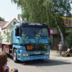 83. Pfingstbier 2003 in Roßbach (6. bis 9. Juni 2003)
Motto: "Es war schon im Munde aller, dieses Jahr kommt der Knaller!"
Der Festumzug am Sonntagnachmittag
