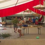 83. Pfingstbier 2003 in Roßbach (6. bis 9. Juni 2003)
Motto: "Es war schon im Munde aller, dieses Jahr kommt der Knaller!"
Abbau am Dienstag