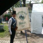 Nach dem Umzug auf dem Festplatz