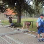 91. Pfingstbier 2011 in Roßbach (10. bis 13. Juni 2011)
Zeltaufbau am Mittwoch