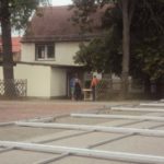 91. Pfingstbier 2011 in Roßbach (10. bis 13. Juni 2011)
Zeltaufbau am Mittwoch