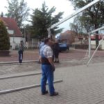 91. Pfingstbier 2011 in Roßbach (10. bis 13. Juni 2011)
Zeltaufbau am Mittwoch