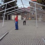 91. Pfingstbier 2011 in Roßbach (10. bis 13. Juni 2011)
Zeltaufbau am Mittwoch