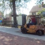 91. Pfingstbier 2011 in Roßbach (10. bis 13. Juni 2011)
Zeltaufbau am Mittwoch