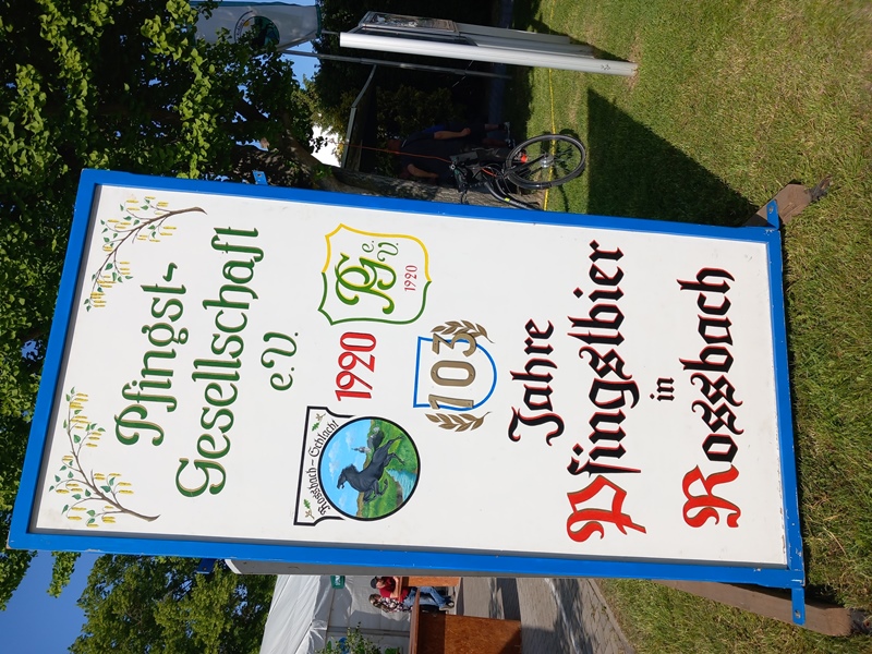 103. Pfingstbier in Roßbach